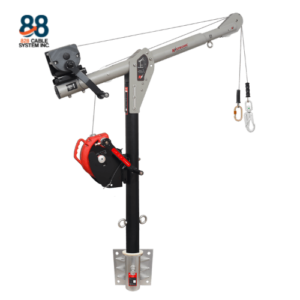 Modular-Davits-with-Wall-Mounting-Base-1